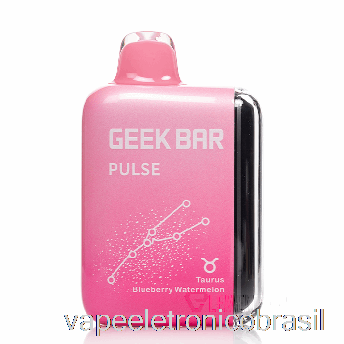Vape Recarregável Geek Bar Pulse 15000 Descartável Mirtilo Melancia